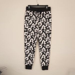 Disney Mickey joggers sweatpants adult medium